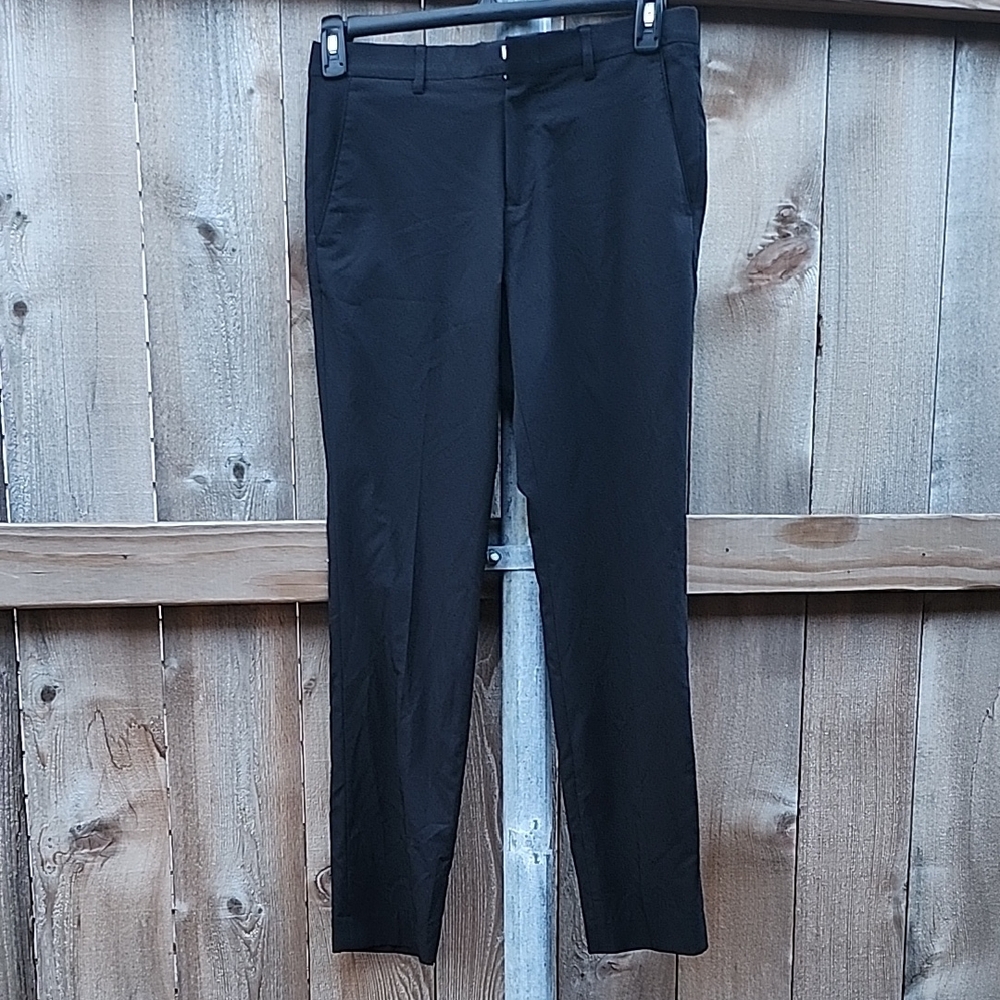 Men's Black Pants Perry Ellis